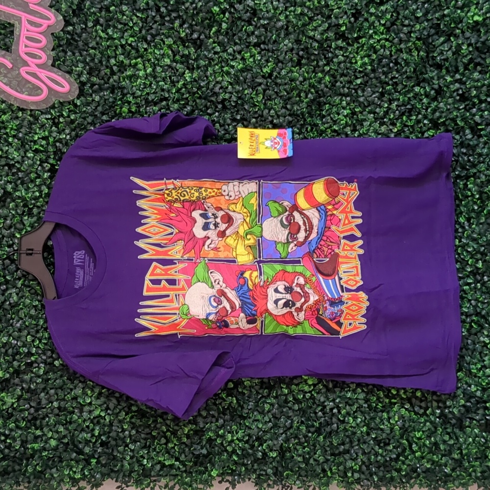 NWT Killer Clowns Klowns From Outer Space Shirt Medium New
